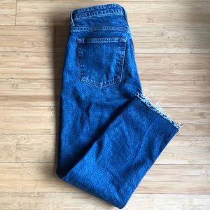 Topshop Straight Leg Jeans